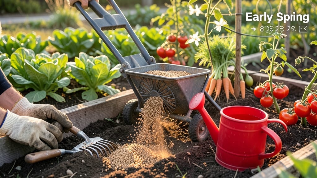 When to Apply Fertilizer to Vegetable Gardens: Soil-Test-Based Schedule for Peak Yields