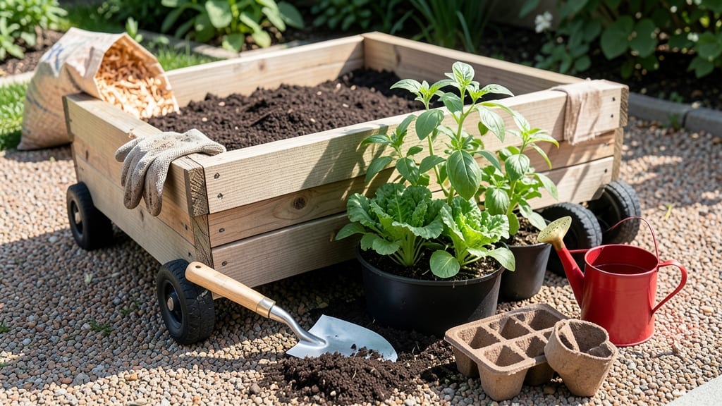Portable Raised Garden Beds: Lightweight Materials for Easy Relocation