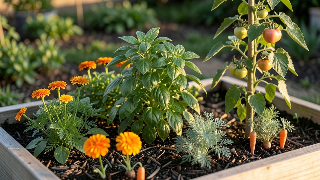 Companion Garden Layout: 3 Proven Plant Pairings That Repel Pests Naturally