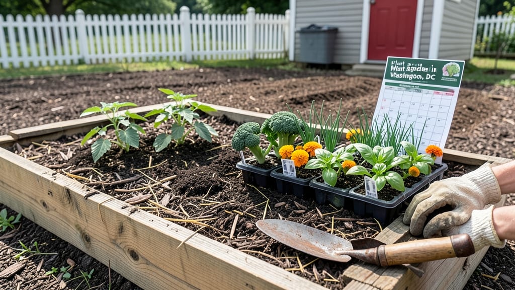 When to Plant a Garden in Washington DC: Frost-Date Guide for Peak Yields