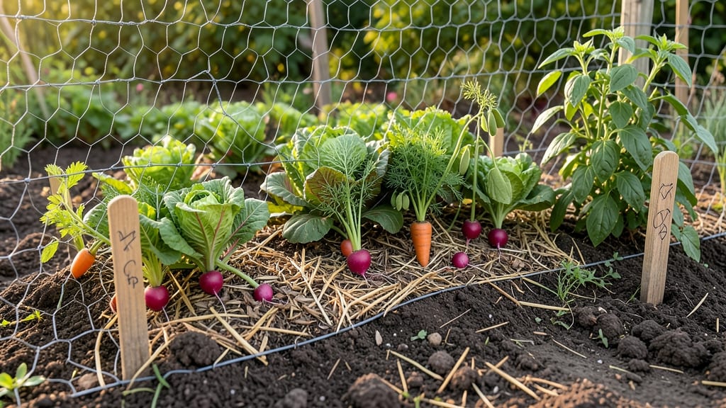 Chicken Wire Vegetable Garden: Build Raised Beds in 30 Minutes Without Digging