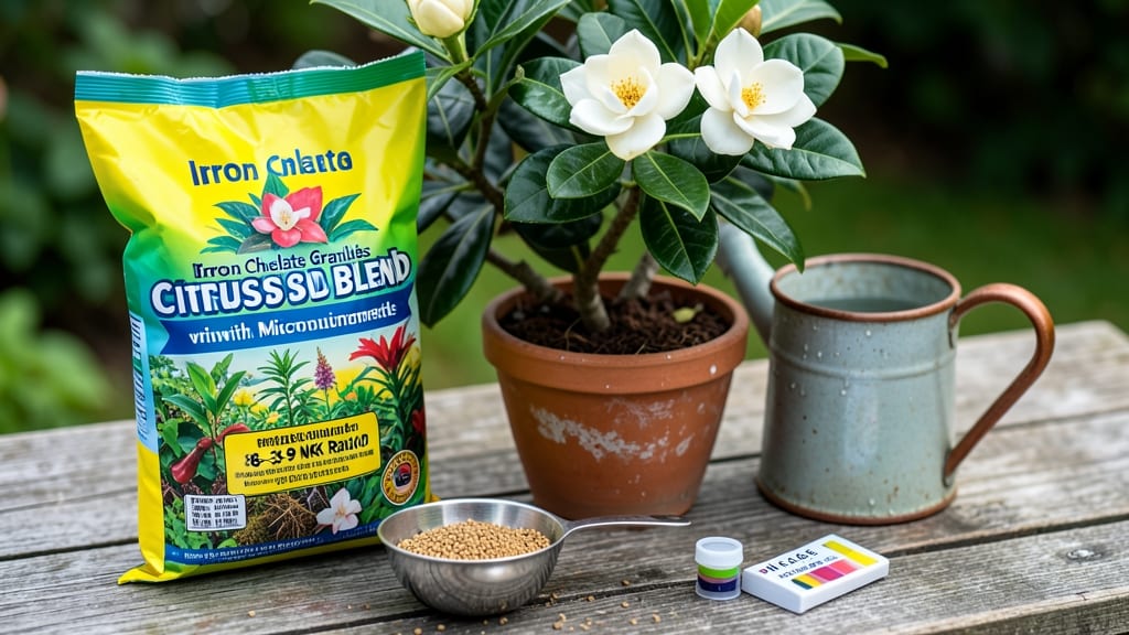Fertilizer for Gardenias in Pots: Acid-Loving Feeding Schedule for Year-Round Blooms