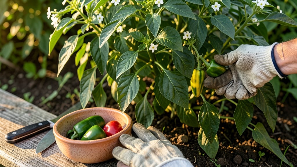 When to Pick Garden Salsa Peppers: Color-Coded Ripeness Chart for Maximum Heat