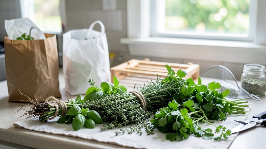 How to Dry Fresh Herbs From the Garden: Speed Methods and Best Practices for Flavor Retention