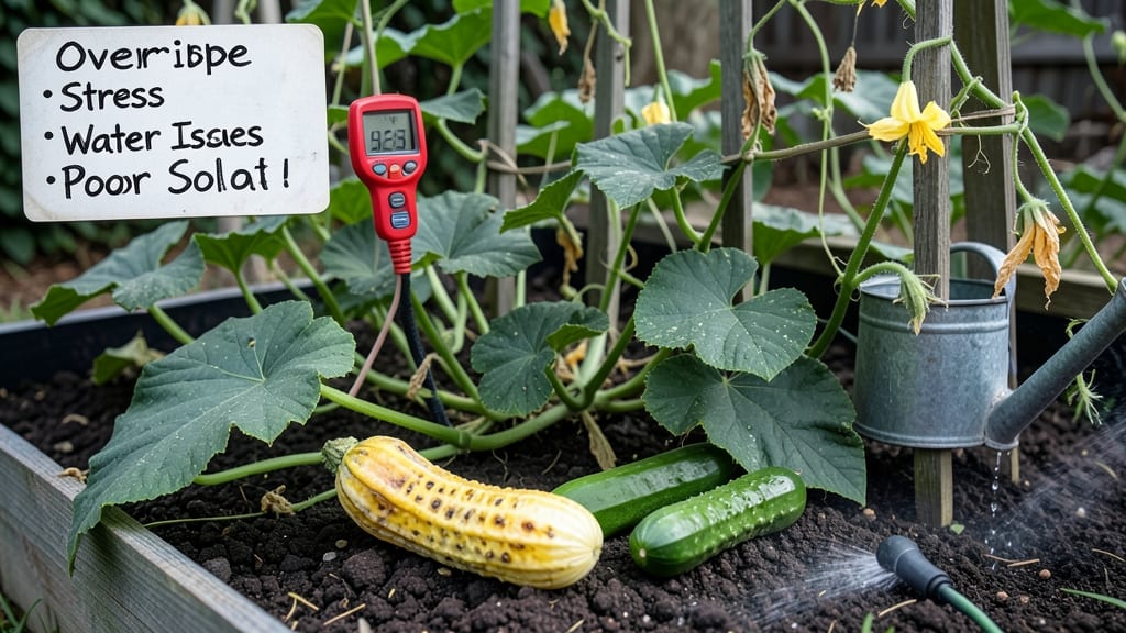 Why Are My Garden Cucumbers Bitter: 5 Fixes for Sweet Harvests in Weeks