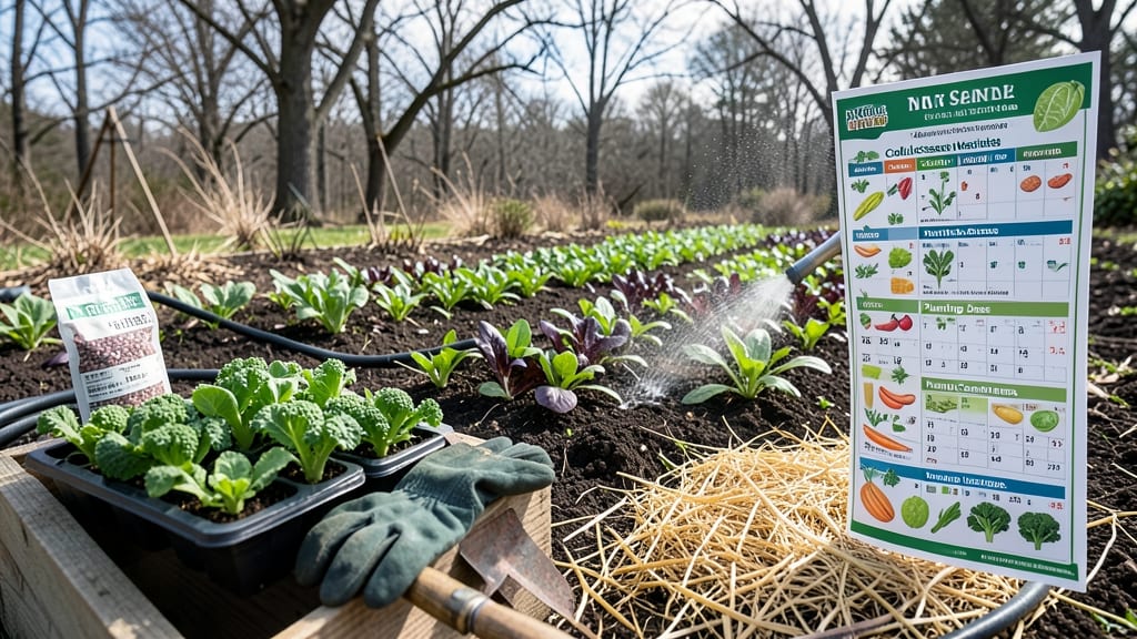 When to Plant a Vegetable Garden in NC: Frost-Date Timeline by Zone and Plant Type