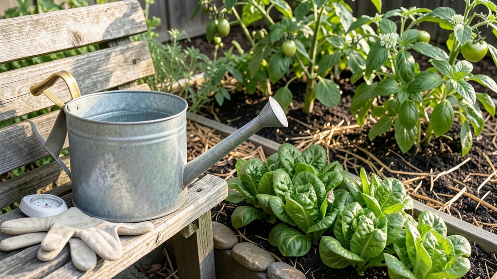 Best Time to Water Vegetable Garden: Morning Mist Spray for Root Growth