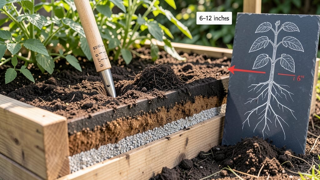 Raised Garden Bed Soil Depth: Proven Layering Guide for Root Growth & Drainage