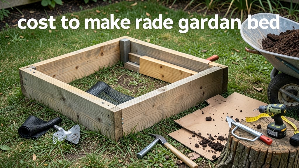 Cost to Make a Raised Garden Bed: Material Breakdown by Size and DIY Tips