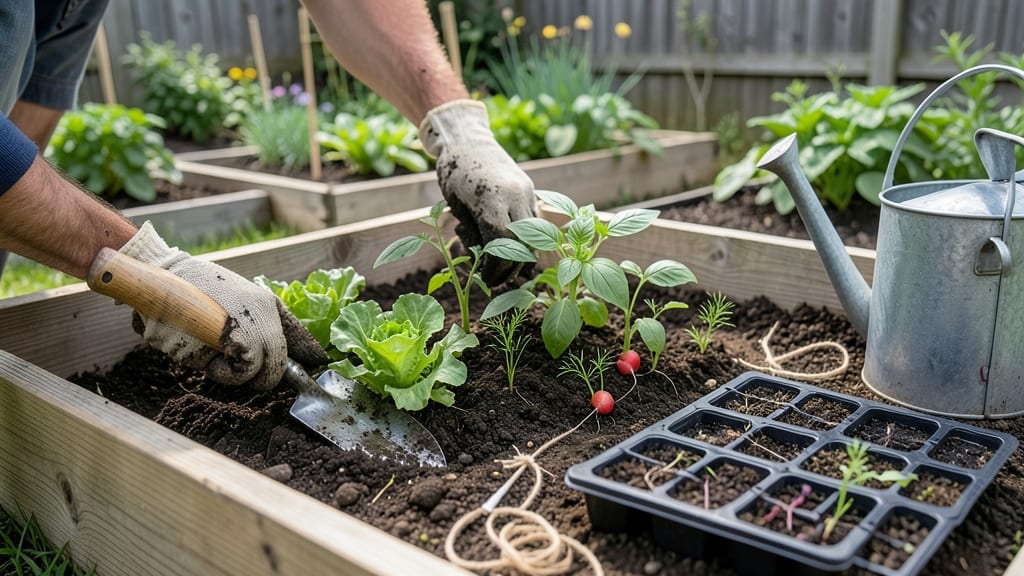 8x8 Raised Garden: Space-Saving Layouts for High-Yield Crops
