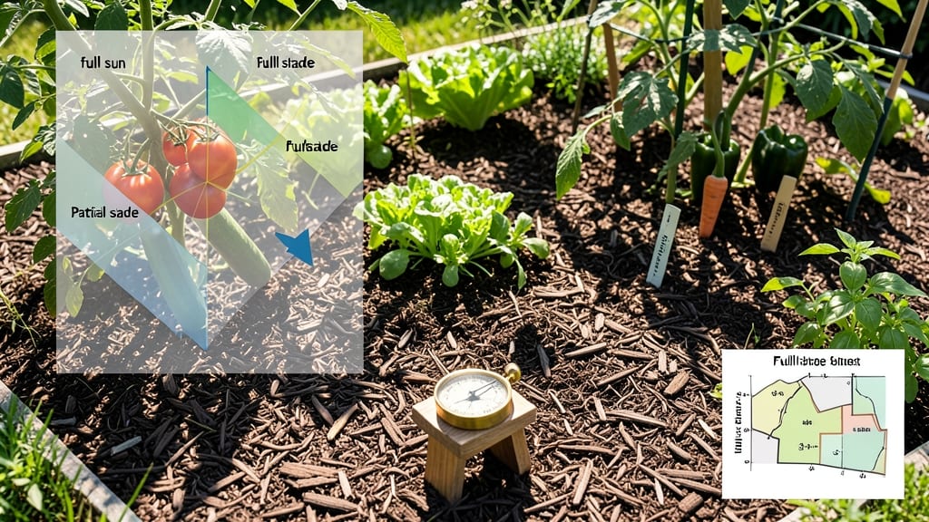 How Much Sun for a Vegetable Garden: Light Needs by Crop Type