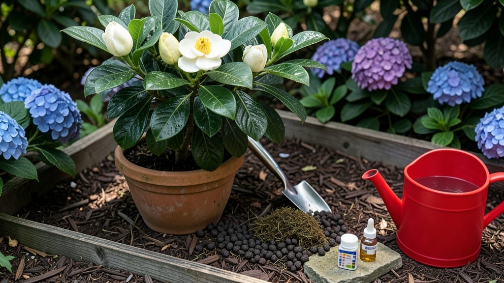 Natural Fertilizer for Gardenias: Acid-Loving Feeds That Boost Blooms