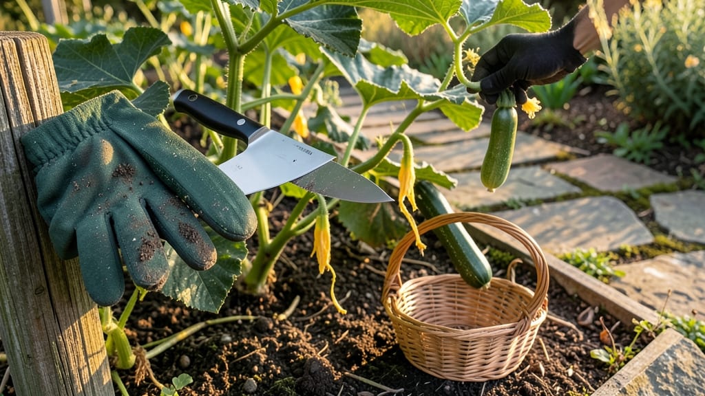 When to Pick Zucchini From Your Garden: 3 Signs for Peak Flavor and Size